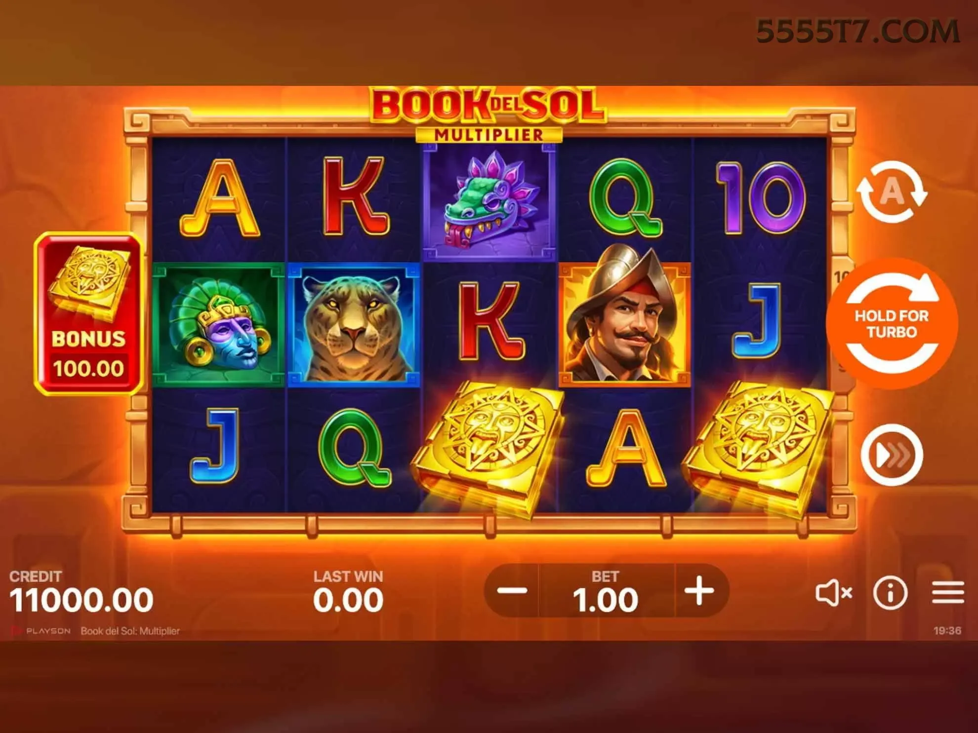 Slots online da 5555 com jackpots progressivos